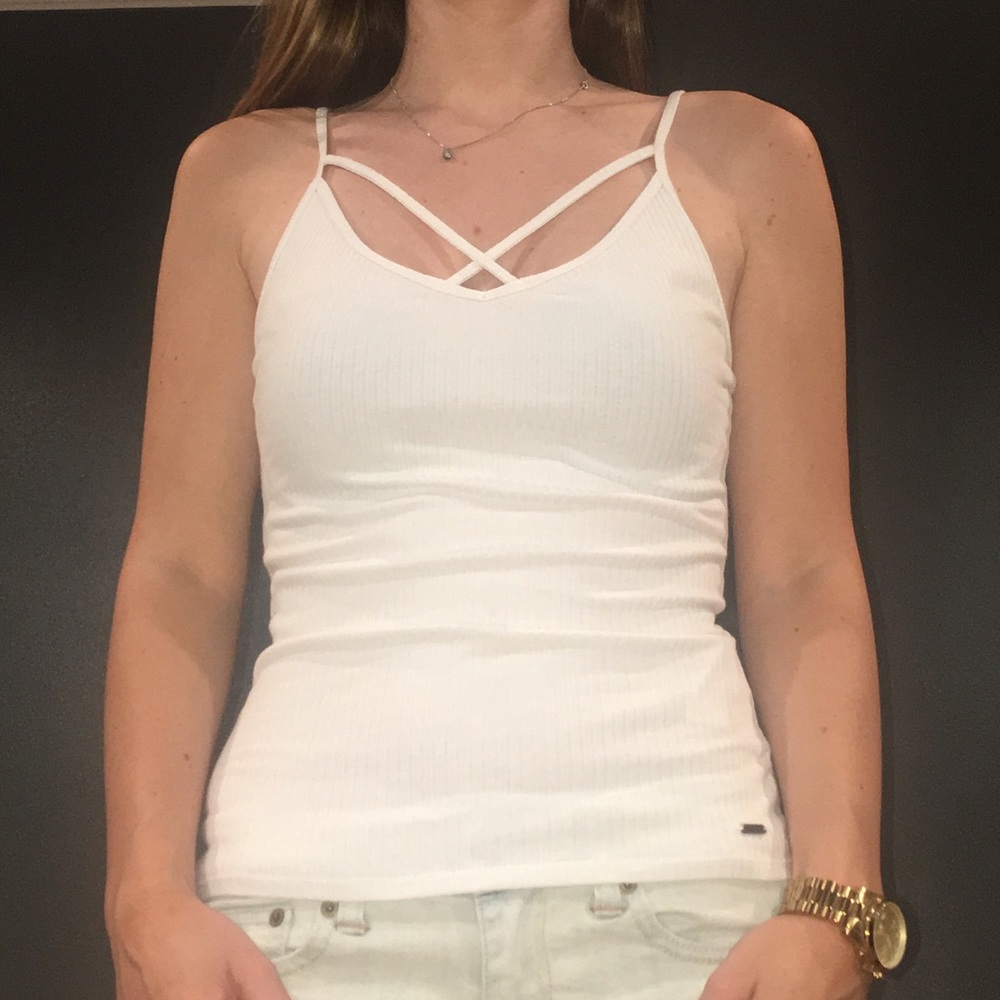 Hollister Criss-Cross Tank Top